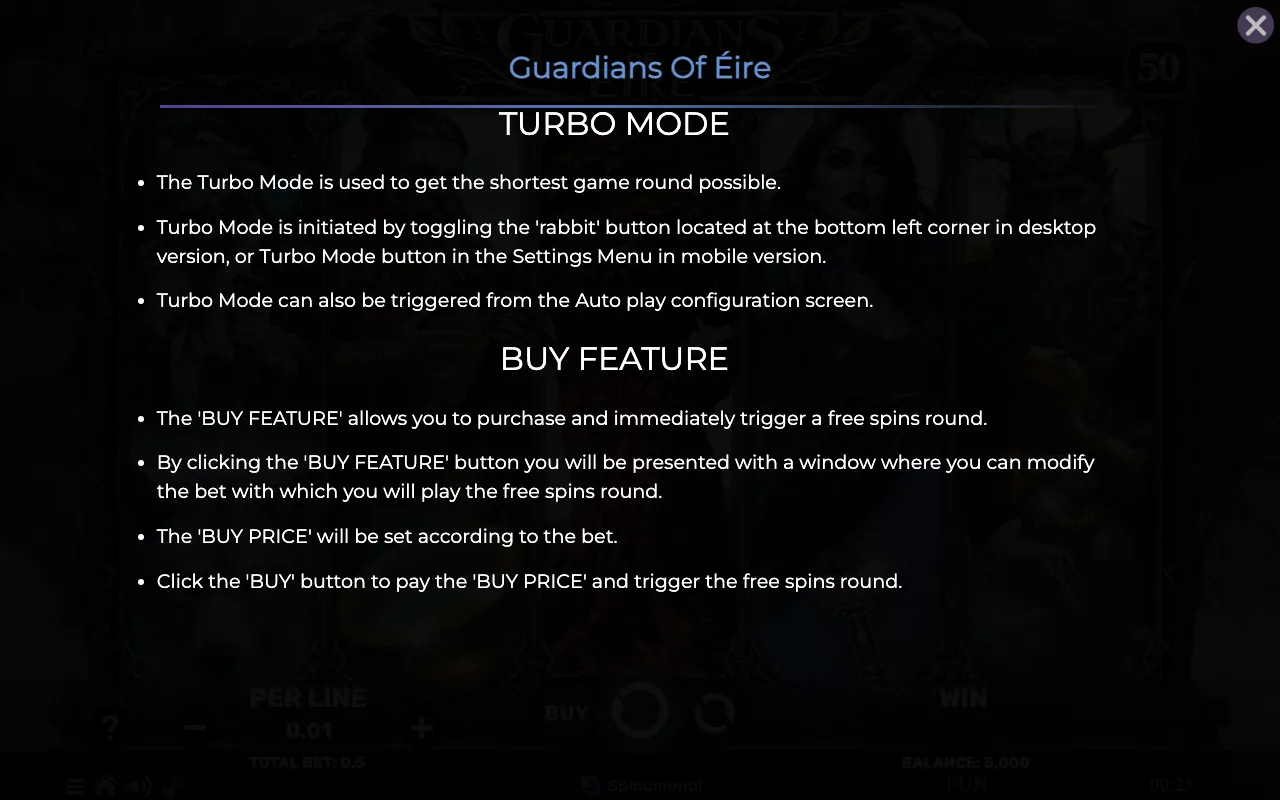 Game rules, page 8 — Guardians of Eire