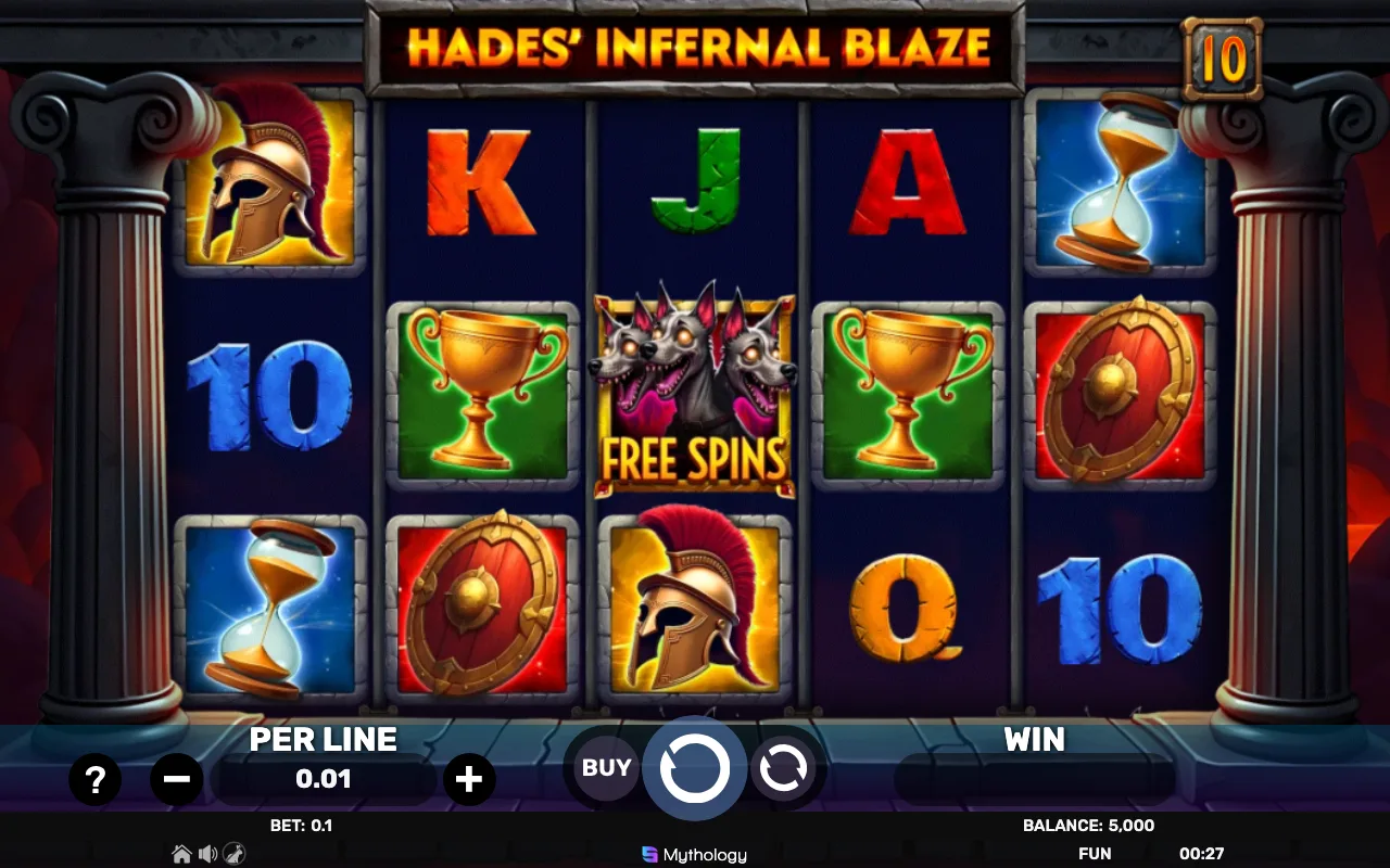 The base game — Hades Infernal Blaze