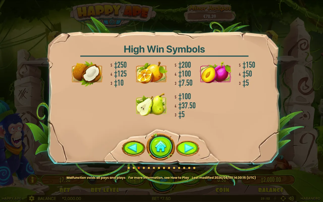 Spielregeln, Seite 4 — Happy Ape