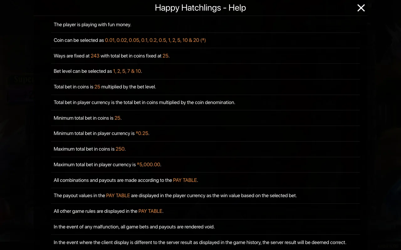 Spielregeln, Seite 1 — Happy Hatchlings