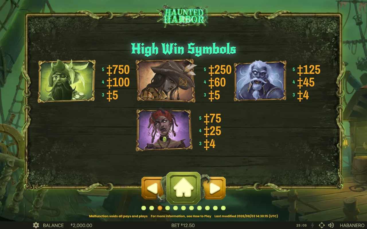 Spielregeln, Seite 5 — Haunted Harbor