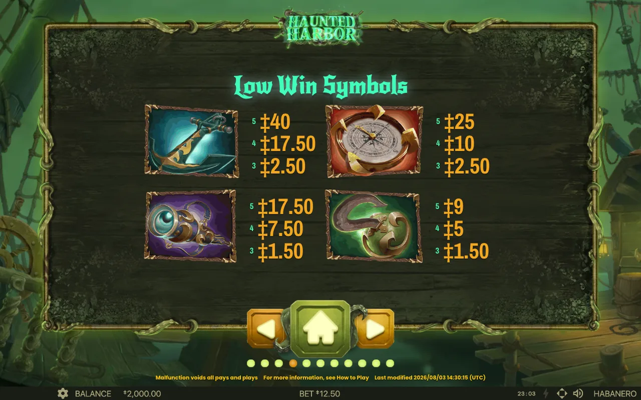 Spielregeln, Seite 6 — Haunted Harbor