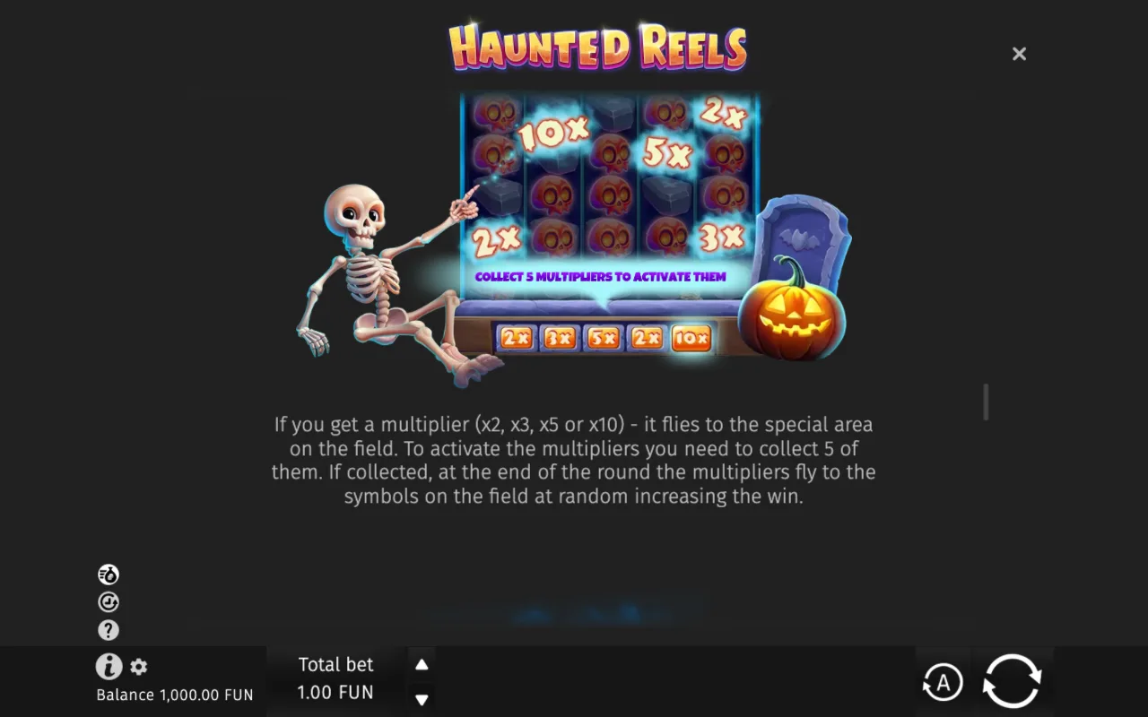 Game rules, page 5 — Haunted Reels