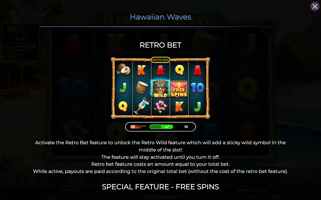 Game rules, page 1 — Hawaiian Waves