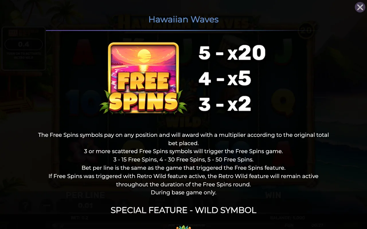 Game rules, page 2 — Hawaiian Waves