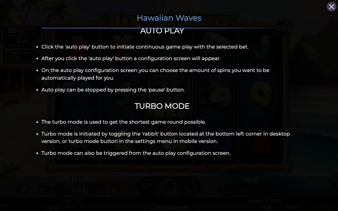 Autoplay — Hawaiian Waves