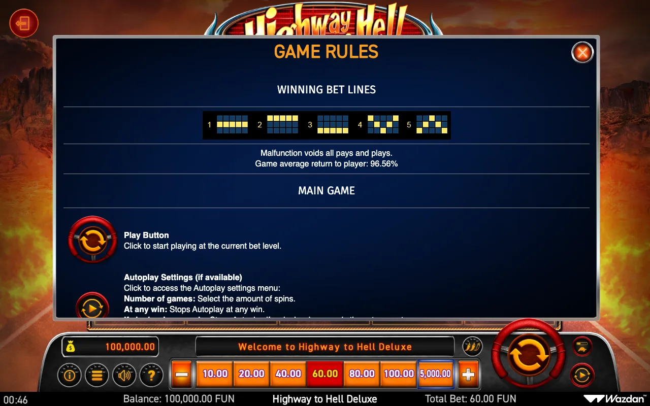 Game rules, page 4 — Highway to Hell Deluxe