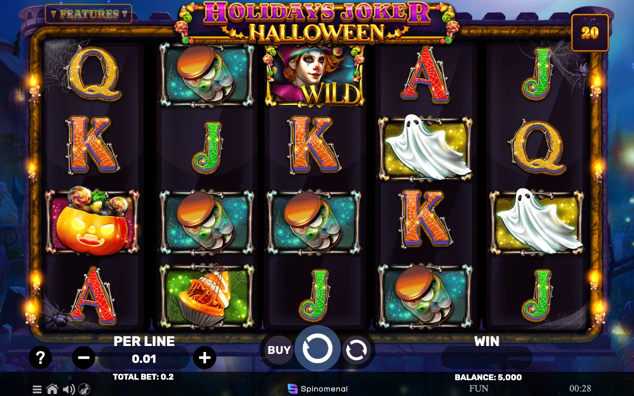 The base game — Holidays Joker Halloween