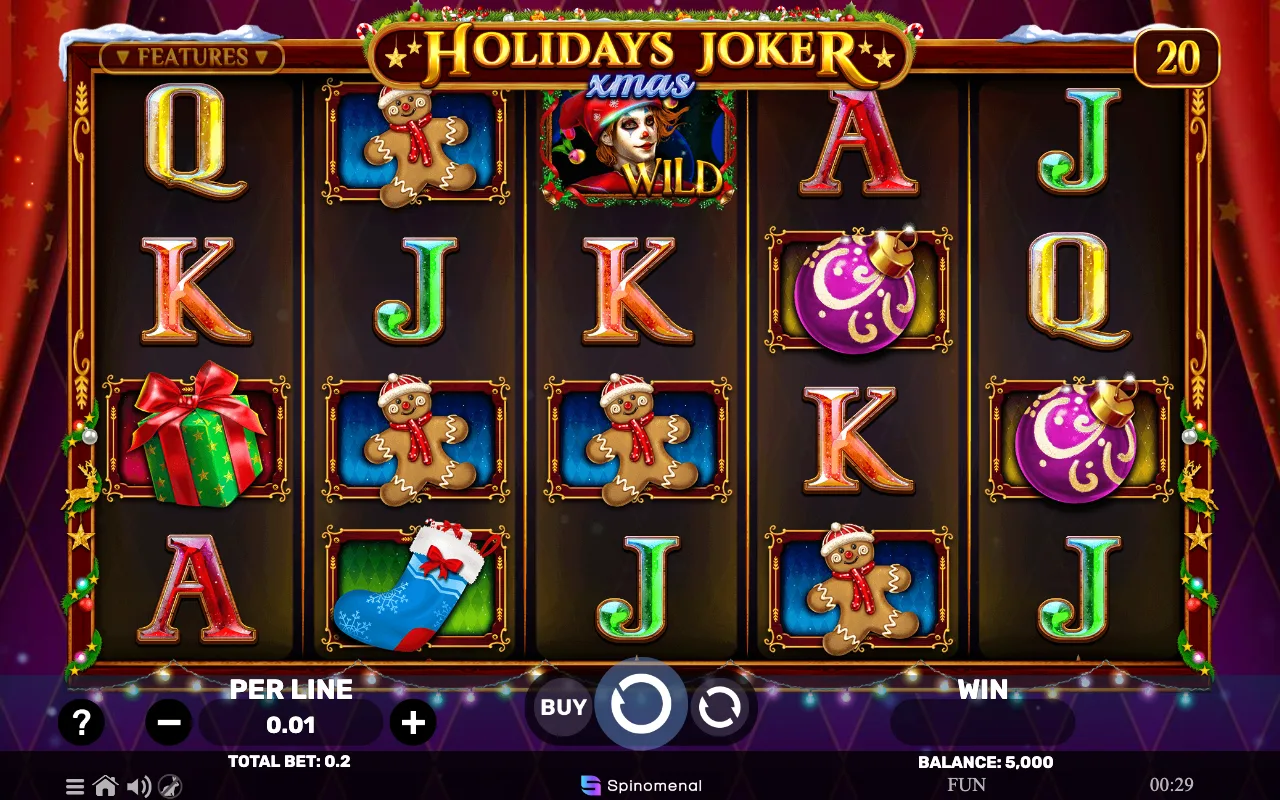 The base game — Holidays Joker Xmas