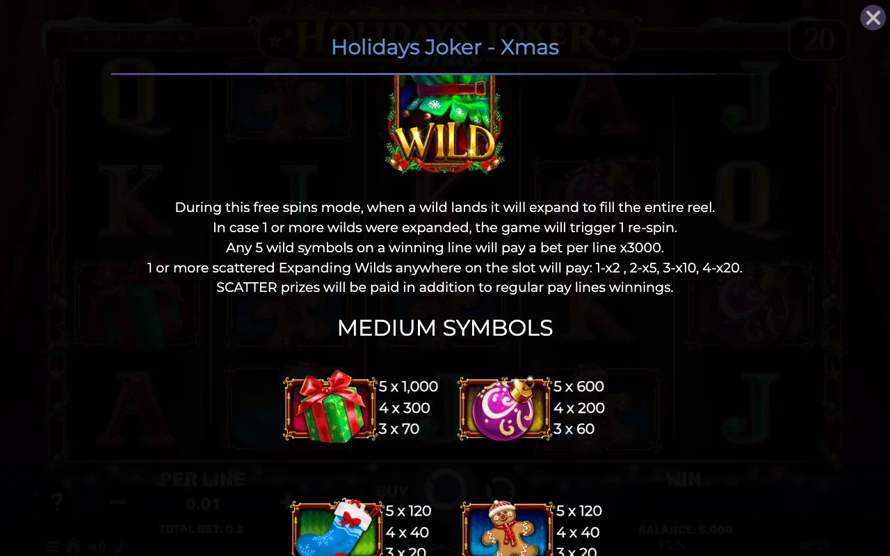 Wild — Holidays Joker Xmas