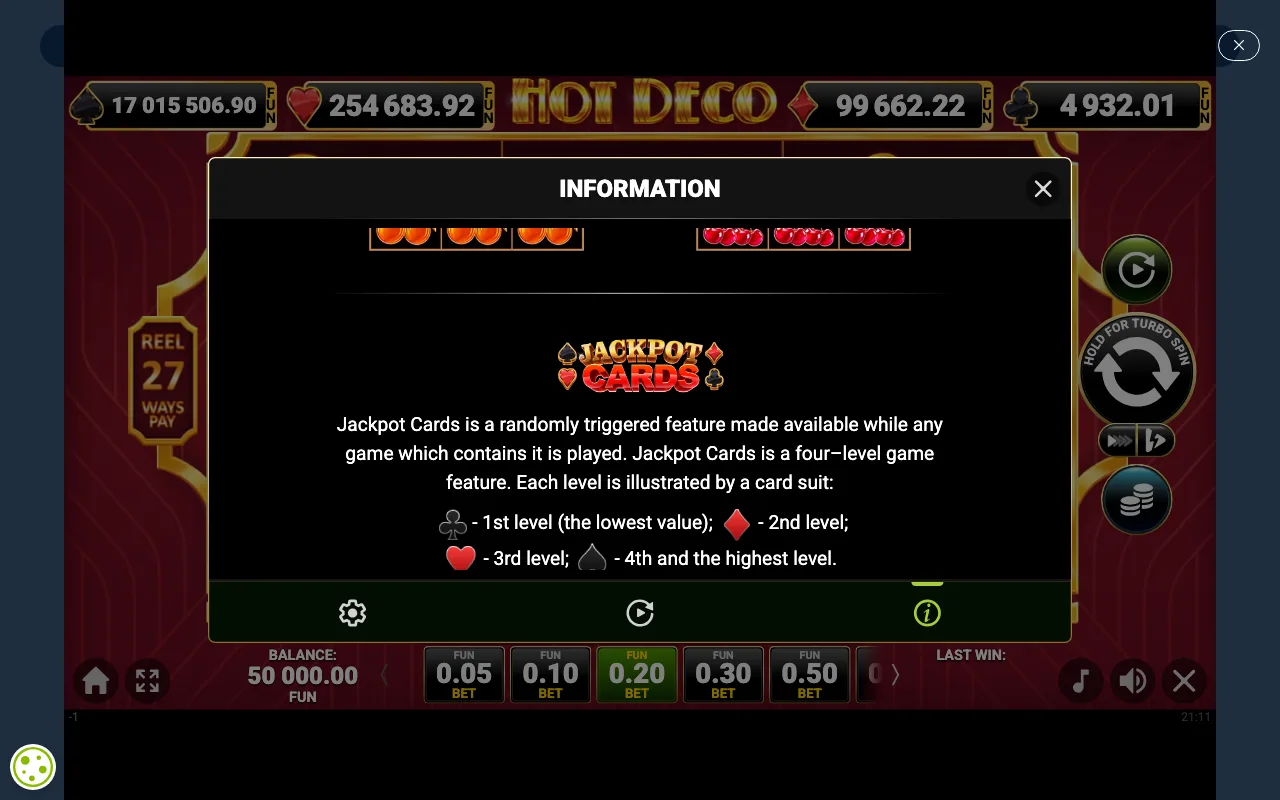 Game rules, page 2 — Hot Deco