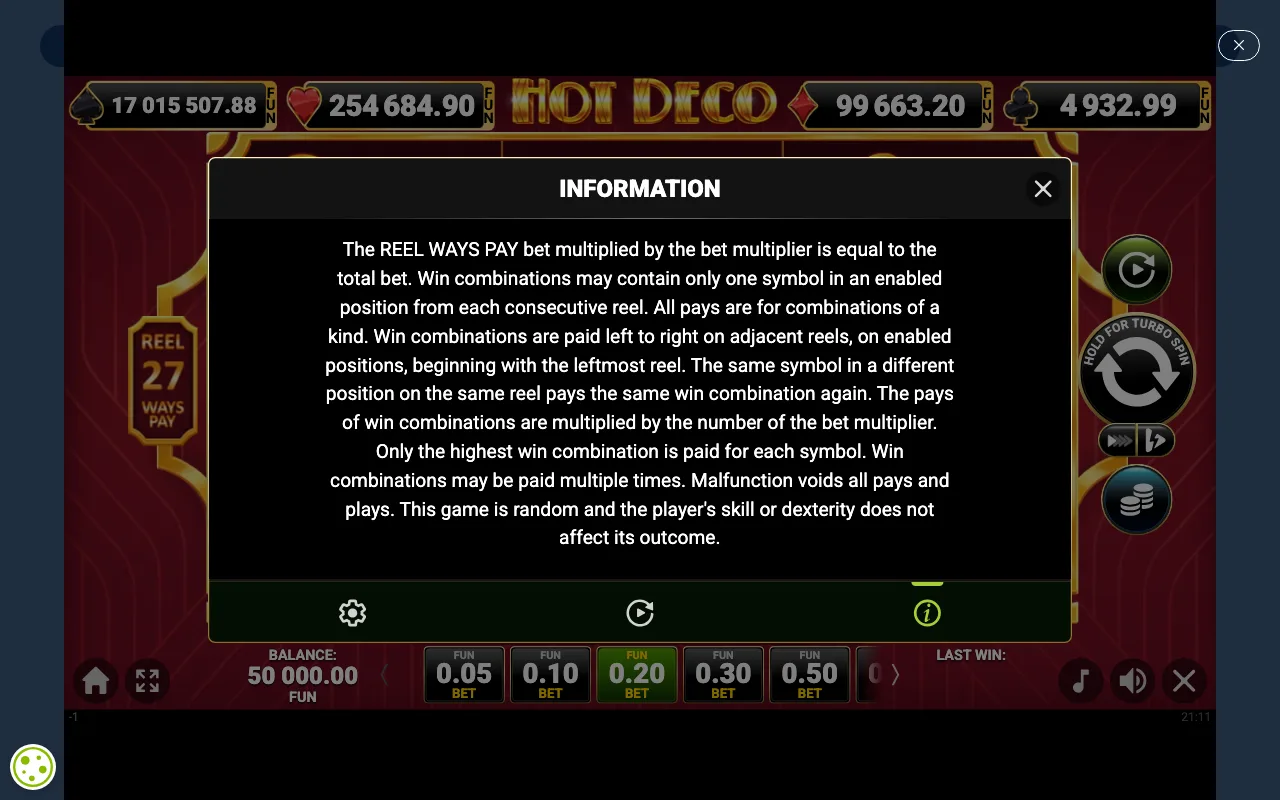 Game rules, page 4 — Hot Deco