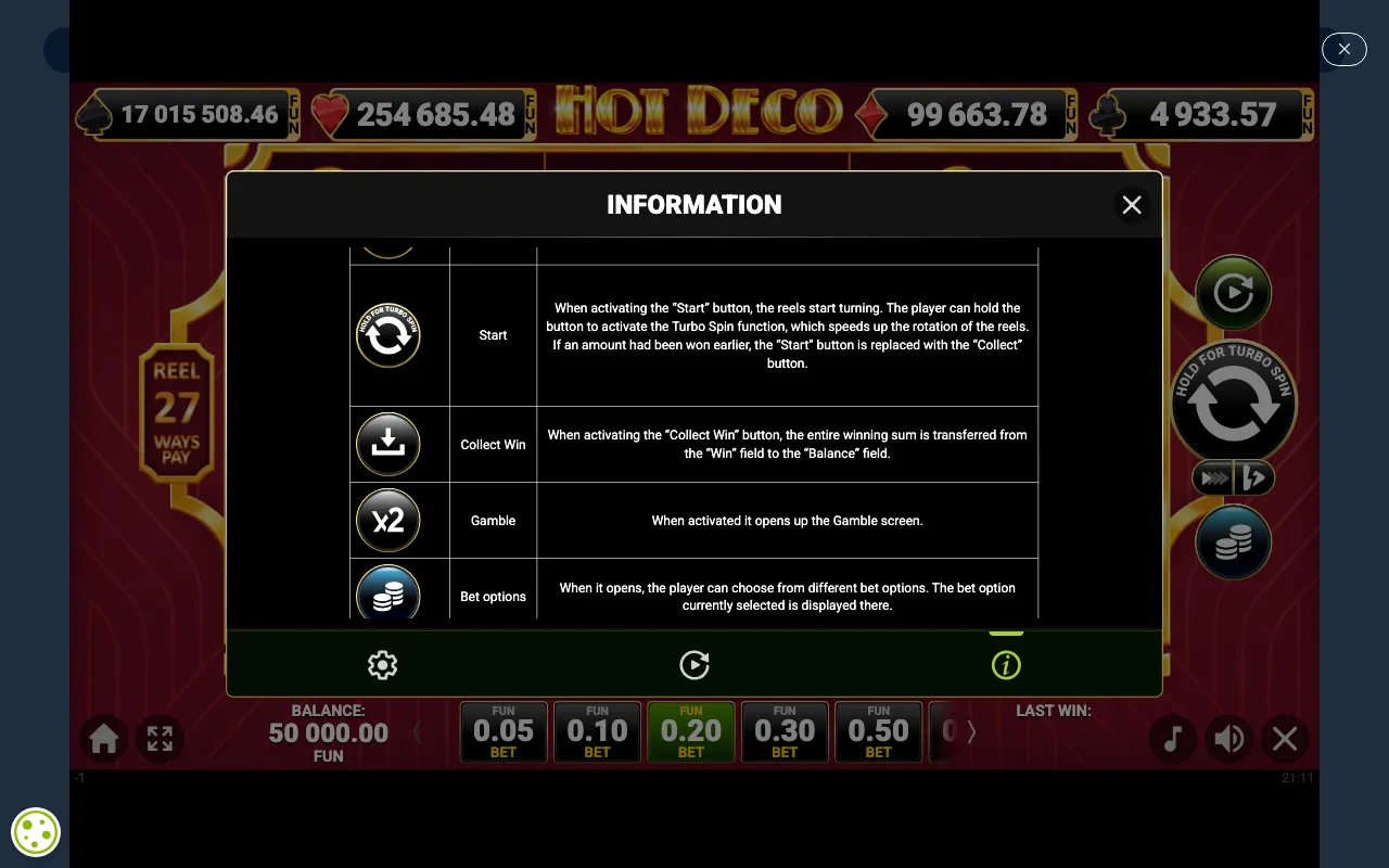 Game rules, page 5 — Hot Deco