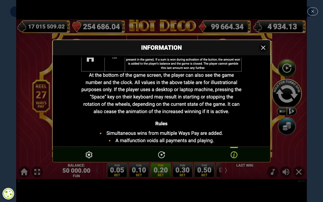 Game rules, page 6 — Hot Deco