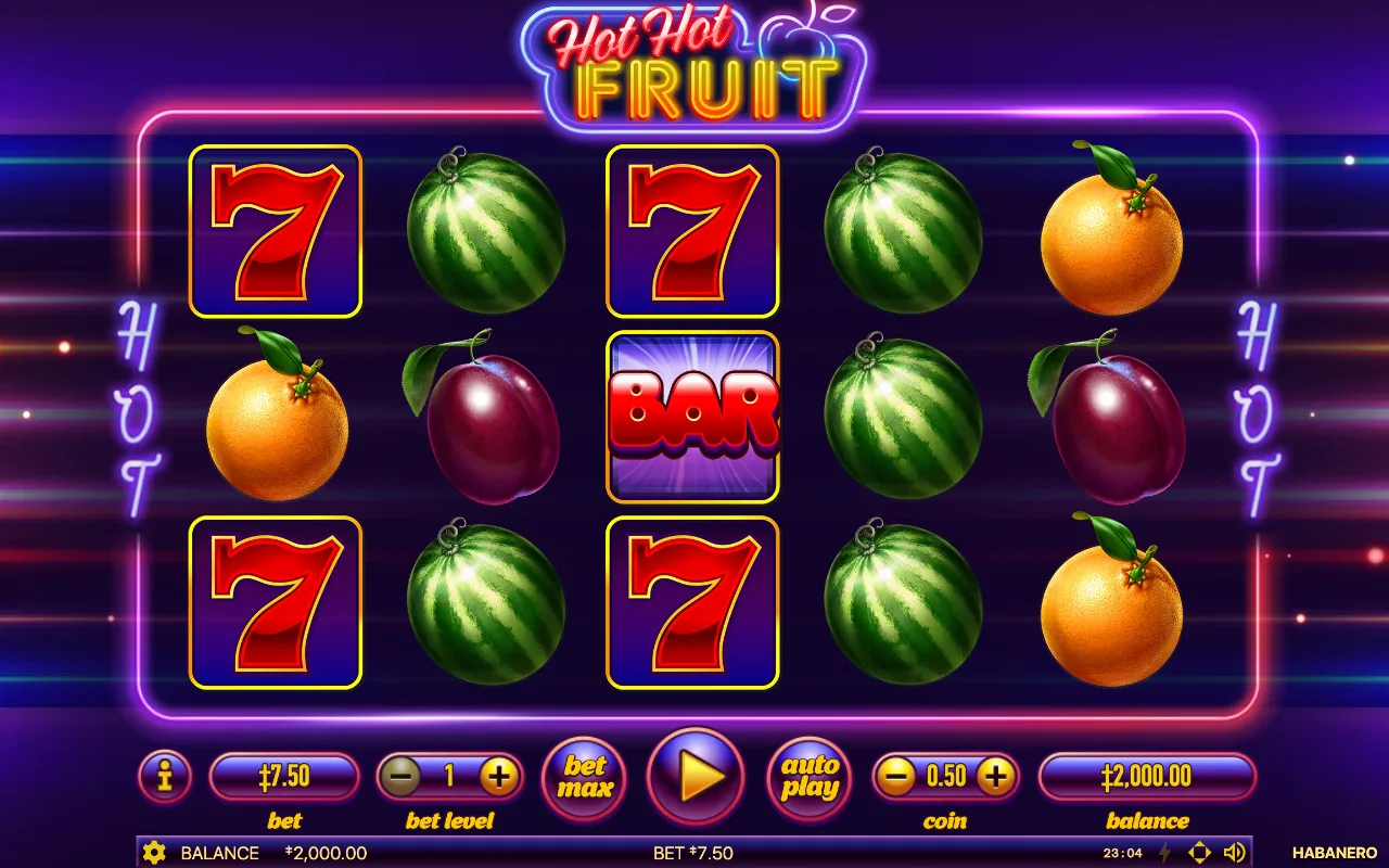 The base game — Hot Hot Fruit
