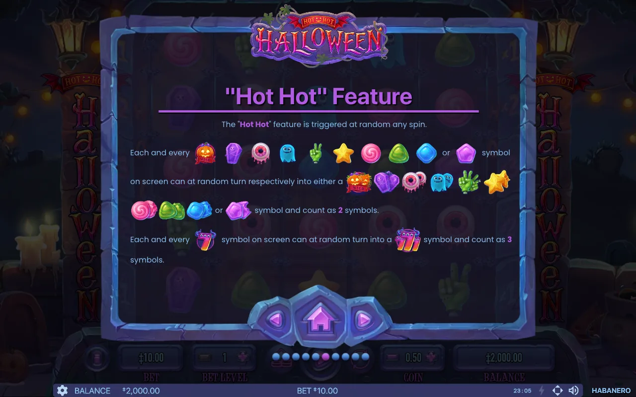 Spielregeln, Seite 6 — Hot Hot Halloween
