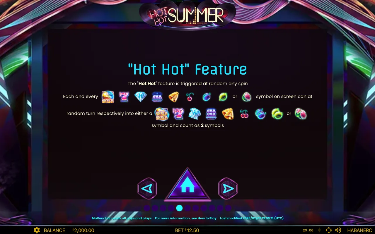 Spielregeln, Seite 7 — Hot Hot Summer
