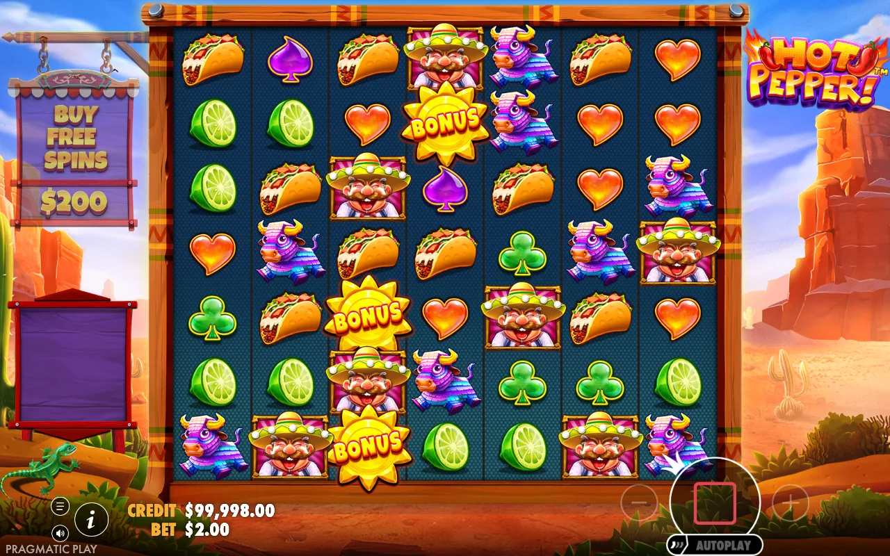 The base game — Hot Pepper