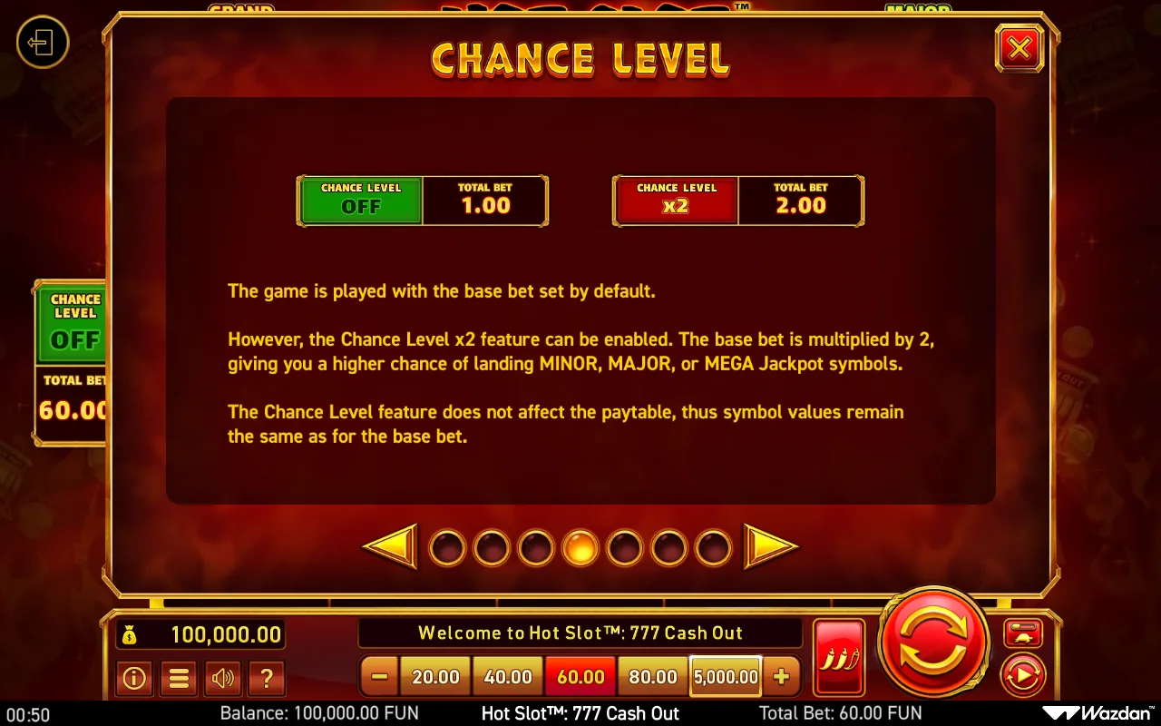 Game rules, page 4 — Hot Slot 777 Cash Out