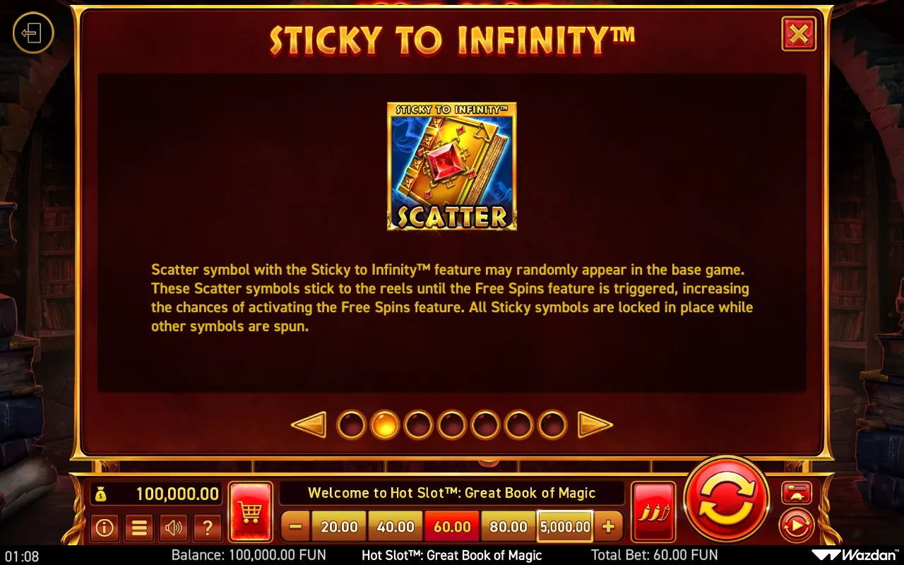 Scatter — Hot Slot Great Book of Magic