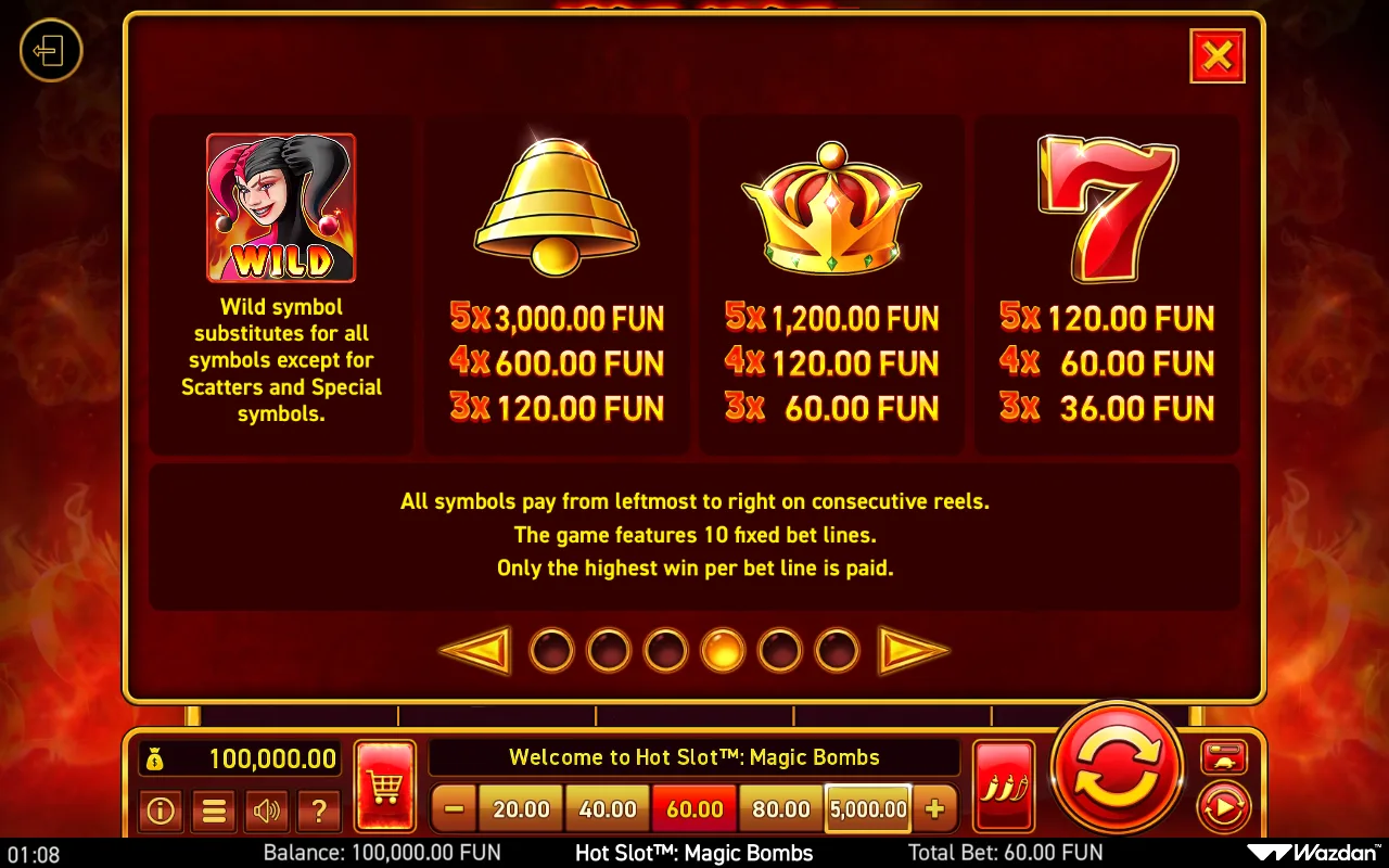 Wild — Hot Slot Magic Bombs