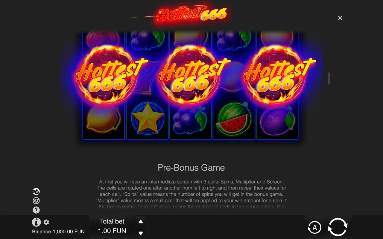Game rules, page 3 — Hottest 666