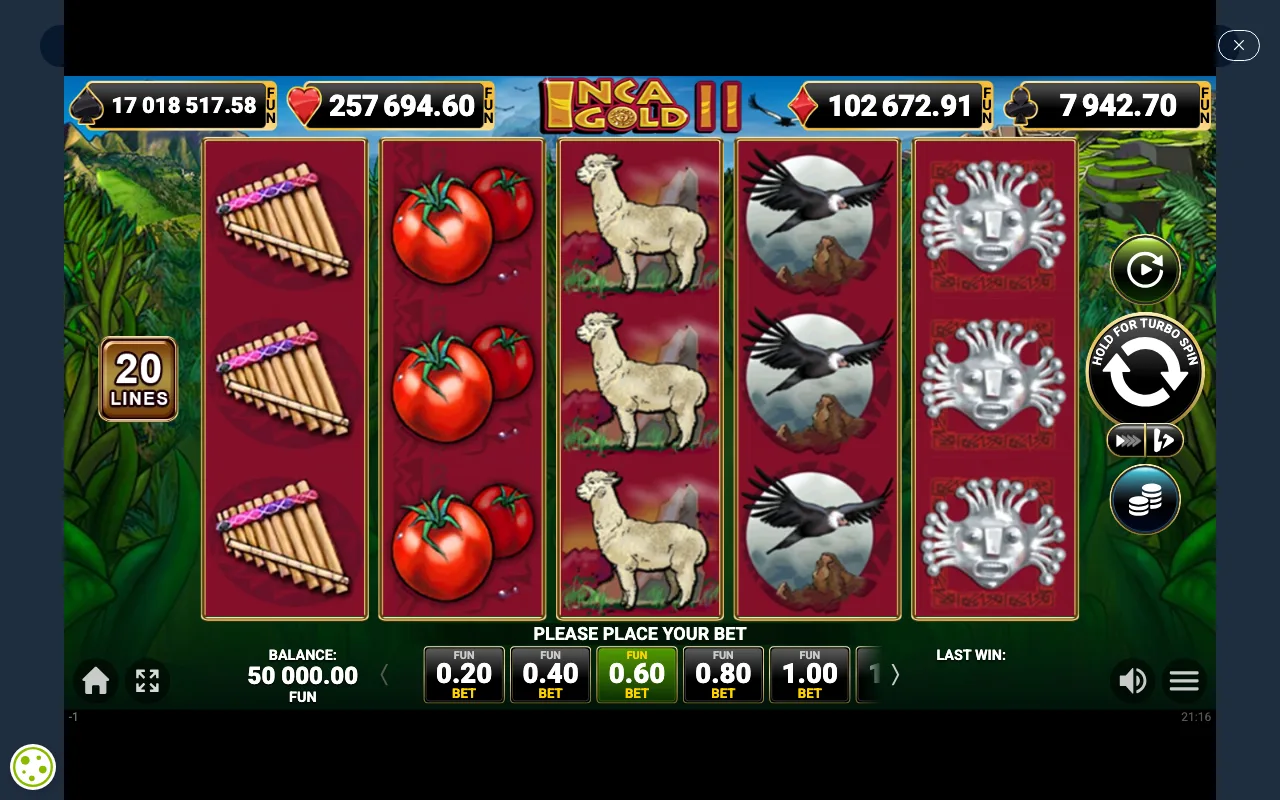 The base game — Inca Gold ii