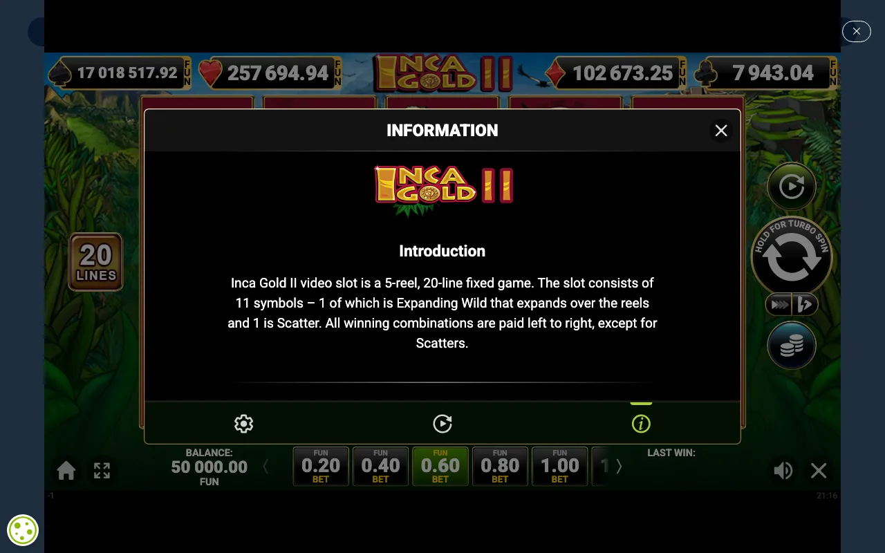 Game rules, page 1 — Inca Gold ii