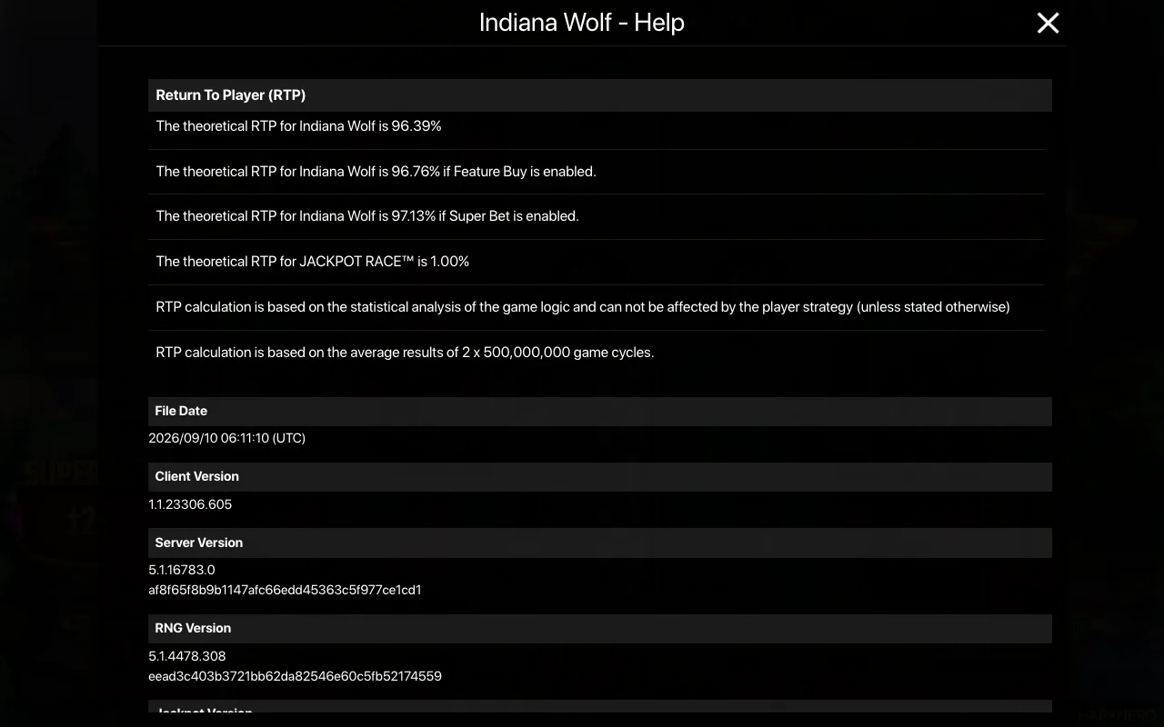 Spielregeln, Seite 2 — Indiana Wolf
