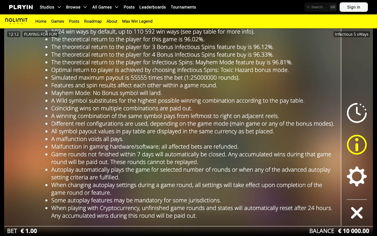 Game rules, page 3 — Infectious 5 xWays