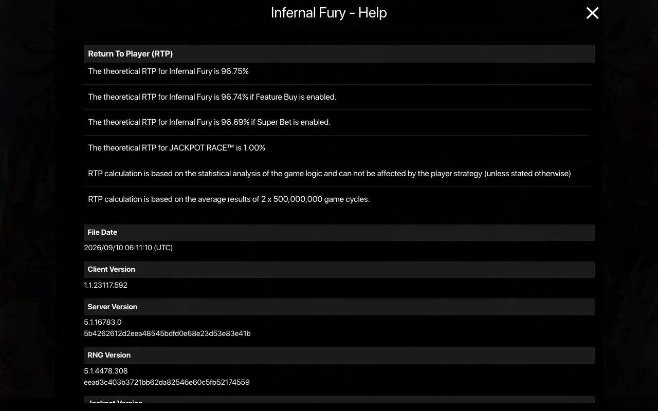Règles du jeu, page 2 — Infernal Fury