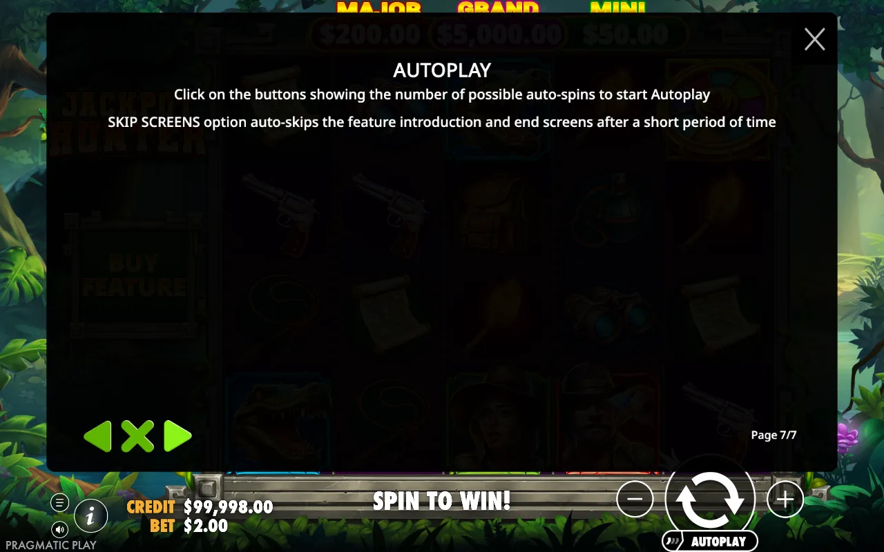 Autoplay — Jackpot Hunter