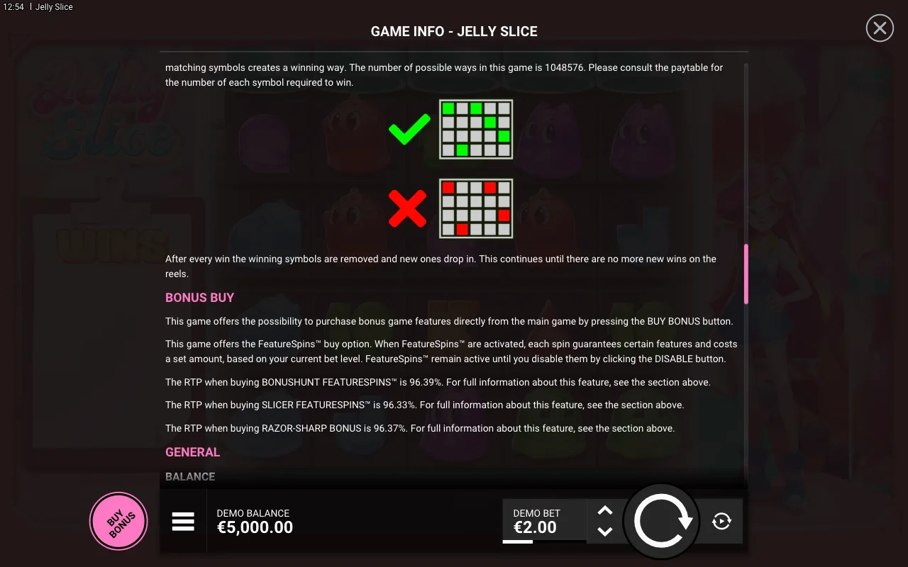 Game rules, page 4 — Jelly Slice