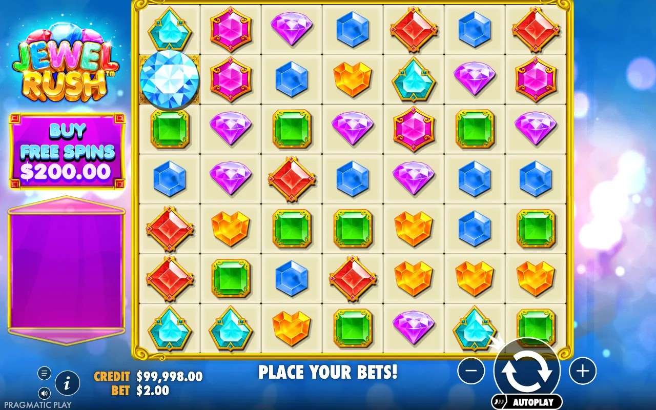 The base game — Jewel Rush