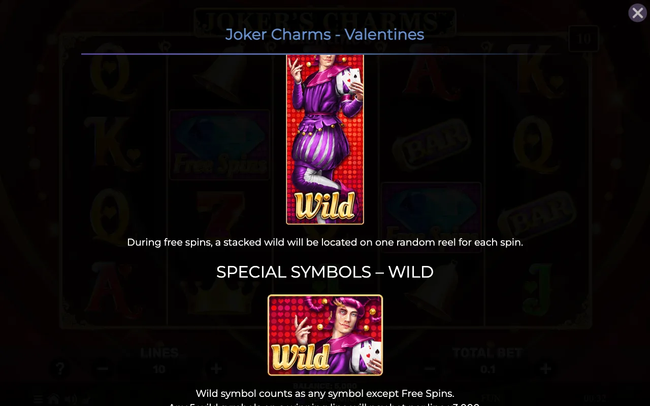 Game rules, page 2 — Joker Charms Valentines