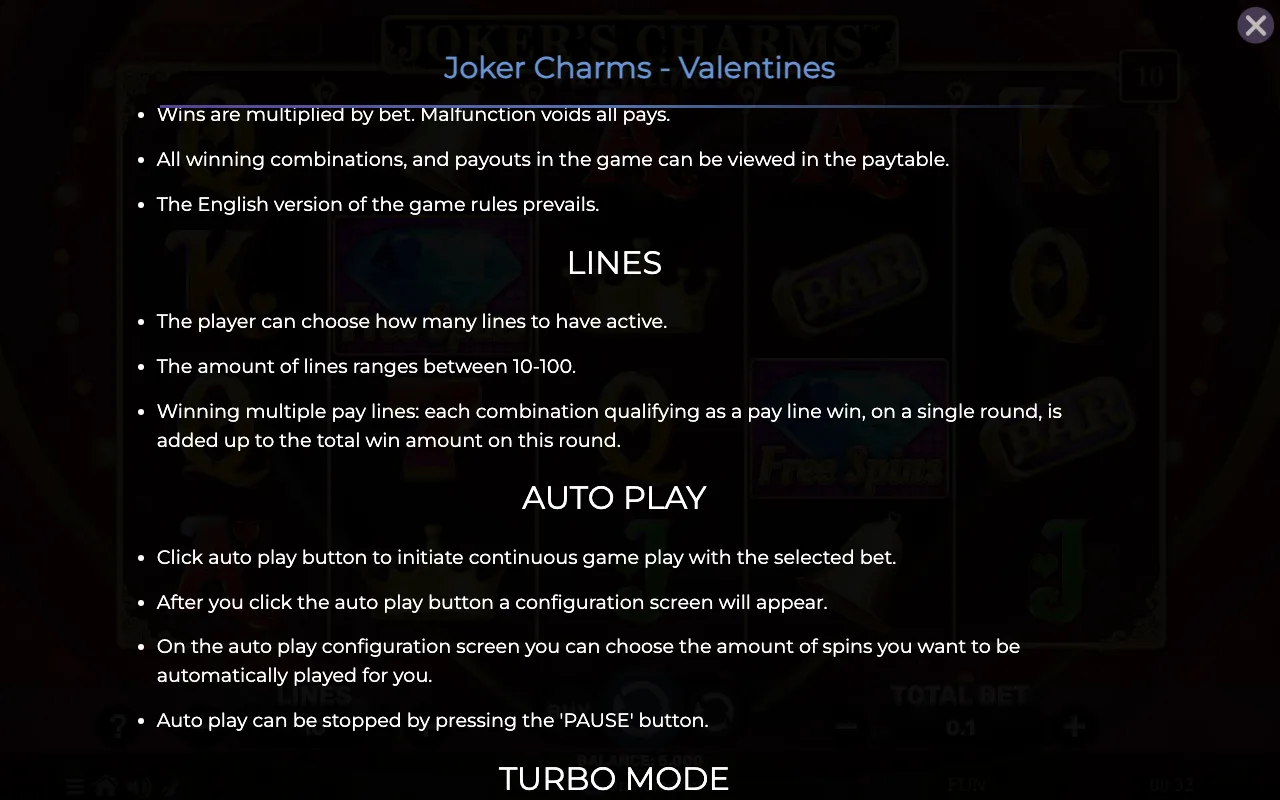 Lines — Joker Charms Valentines