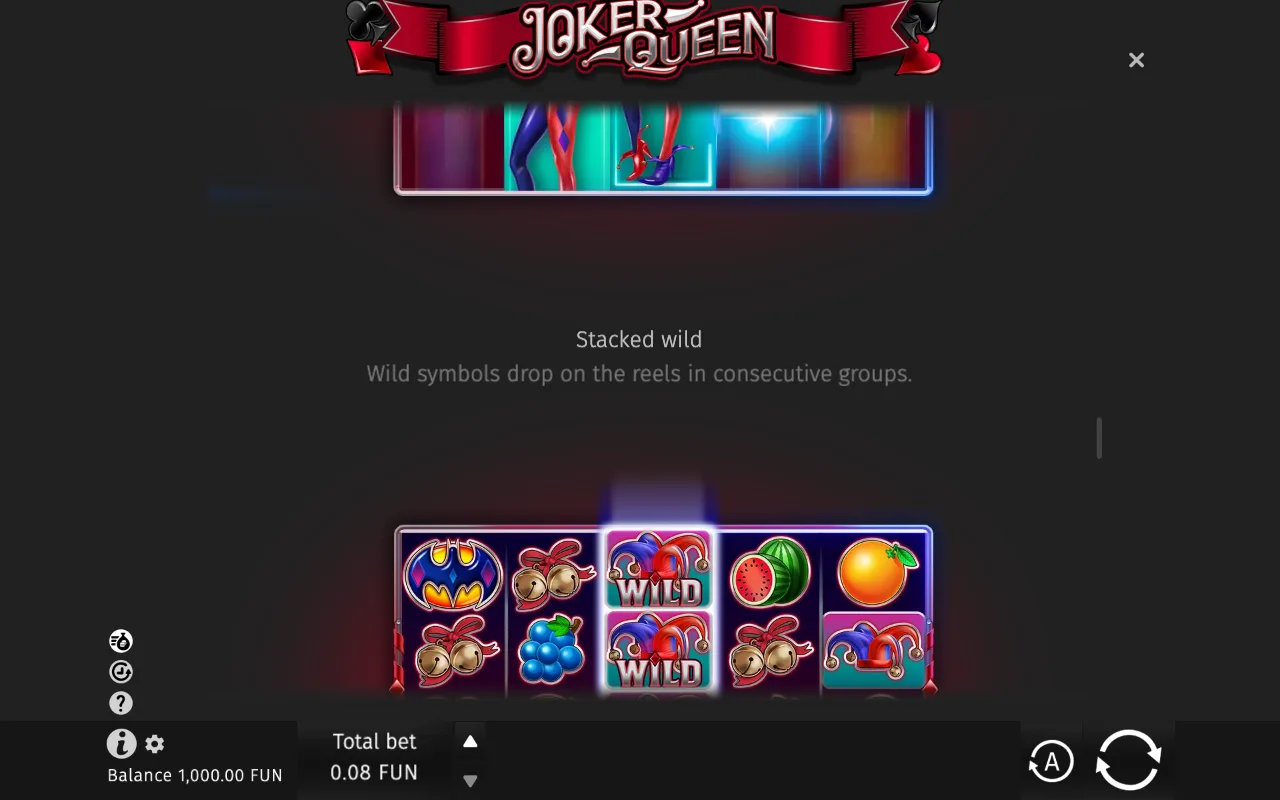 Game rules, page 4 — Joker Queen