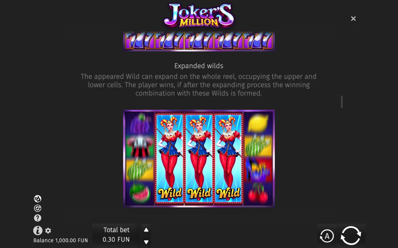 Game rules, page 4 — Joker's Million