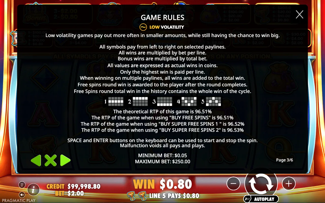 Game rules — Jokers Revenge