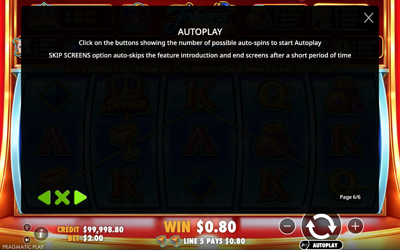 Autoplay — Jokers Revenge