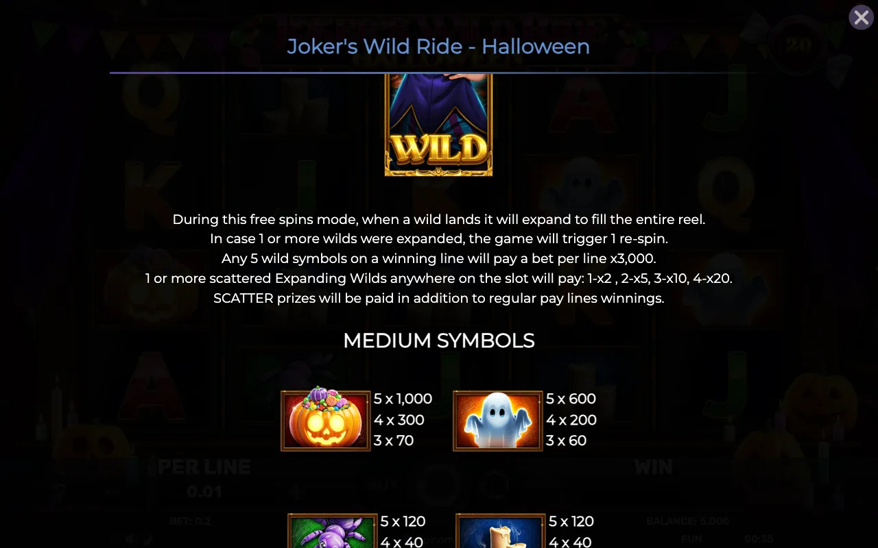 Wild — Jokers Wild Ride Halloween