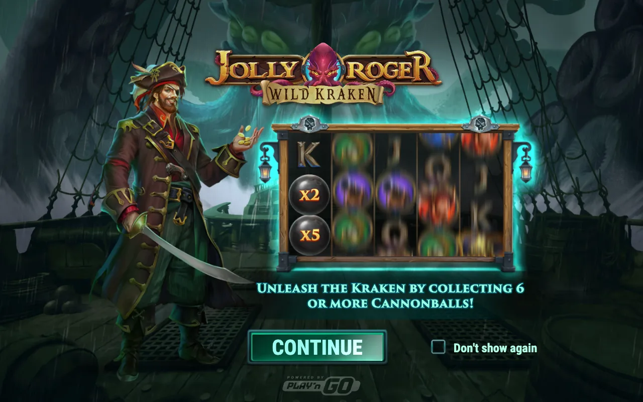 The base game — Jolly Roger Wild Kraken