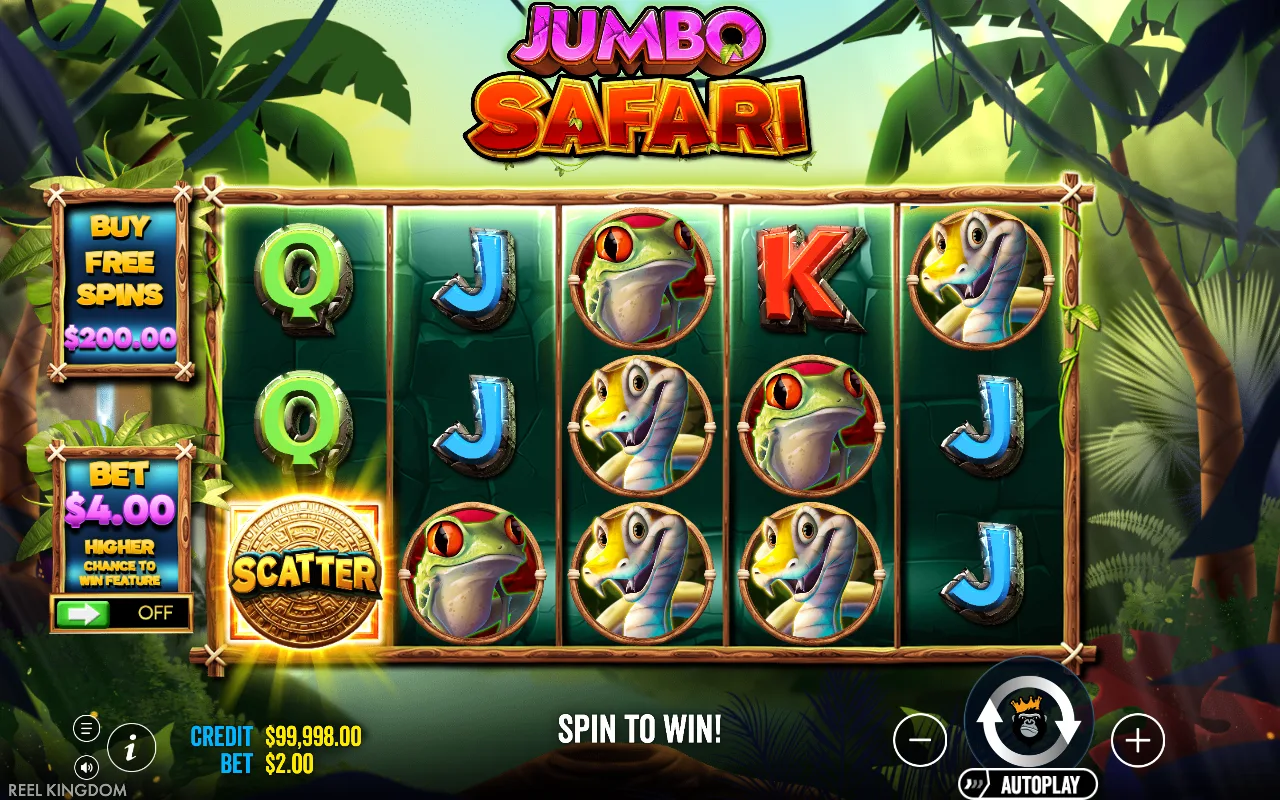 The base game — Jumbo Safari