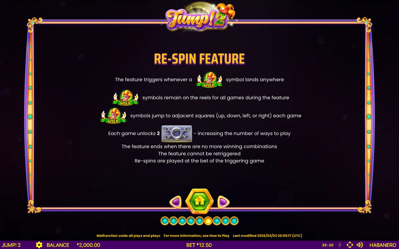 Spielregeln, Seite 8 — Jump! 2