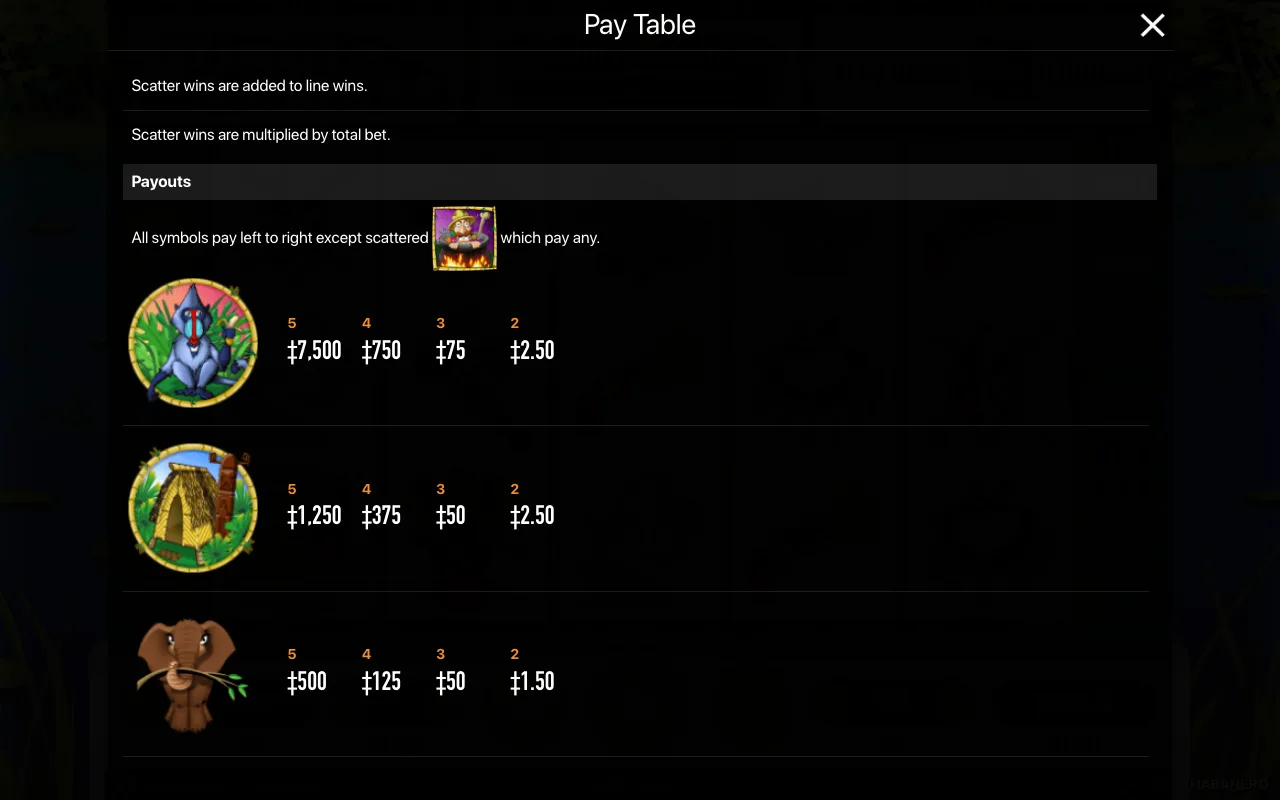 Spielregeln, Seite 4 — Jungle Rumble