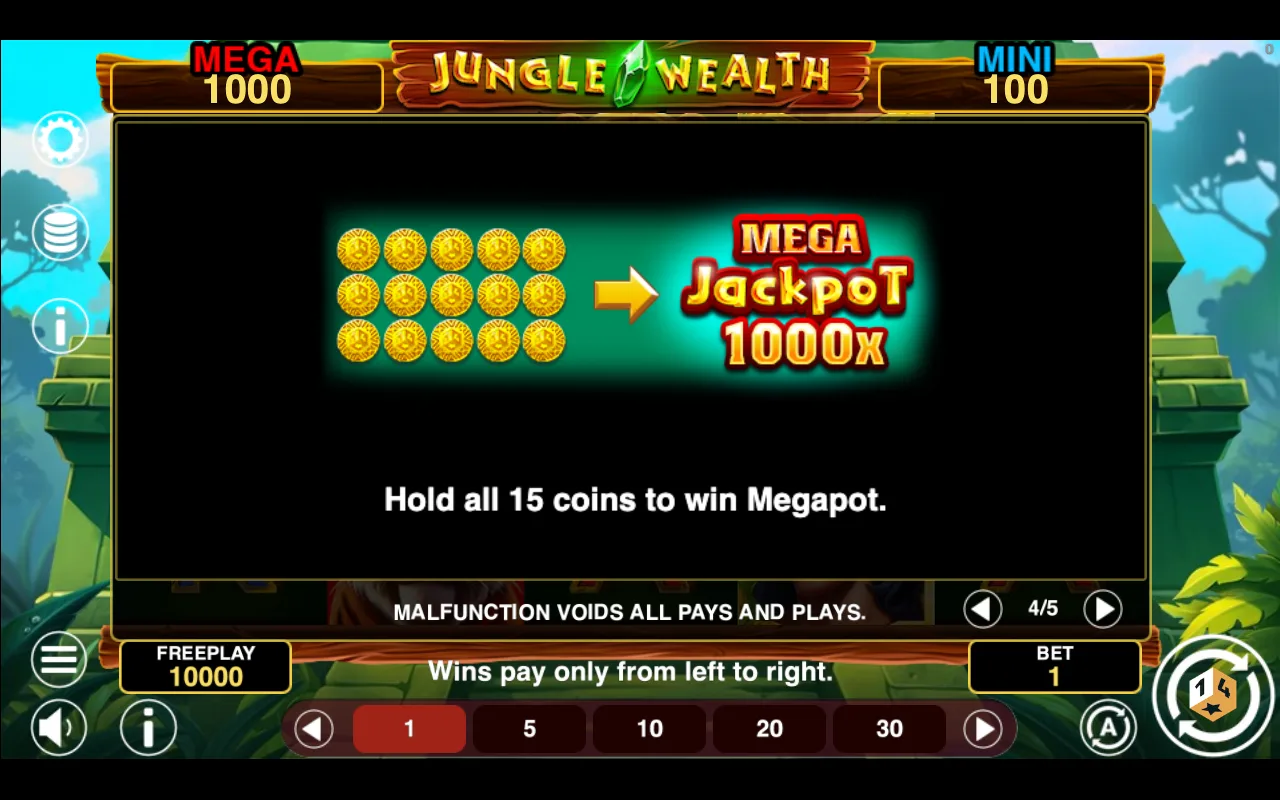 Mega — Jungle Wealth Hold And Win