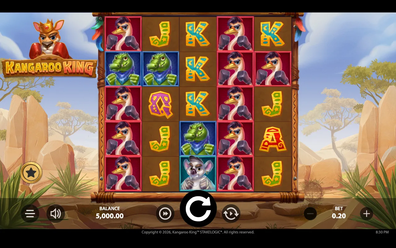The base game — Kangaroo King