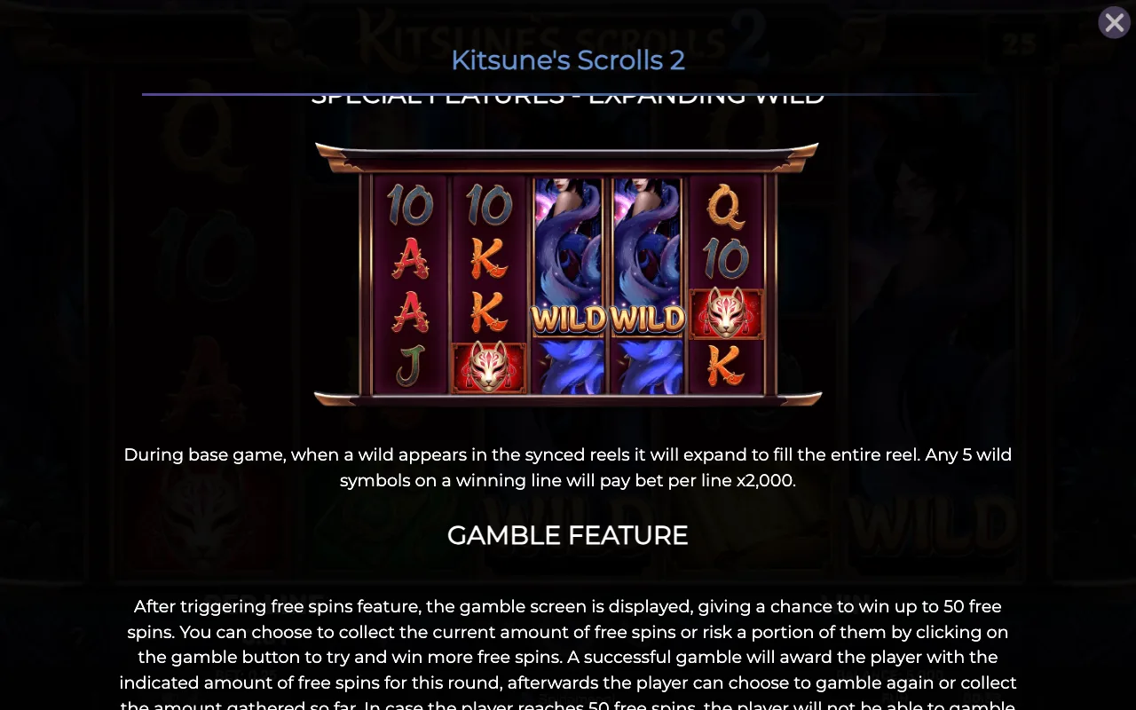 Game rules, page 4 — Kitsunes Scrolls 2