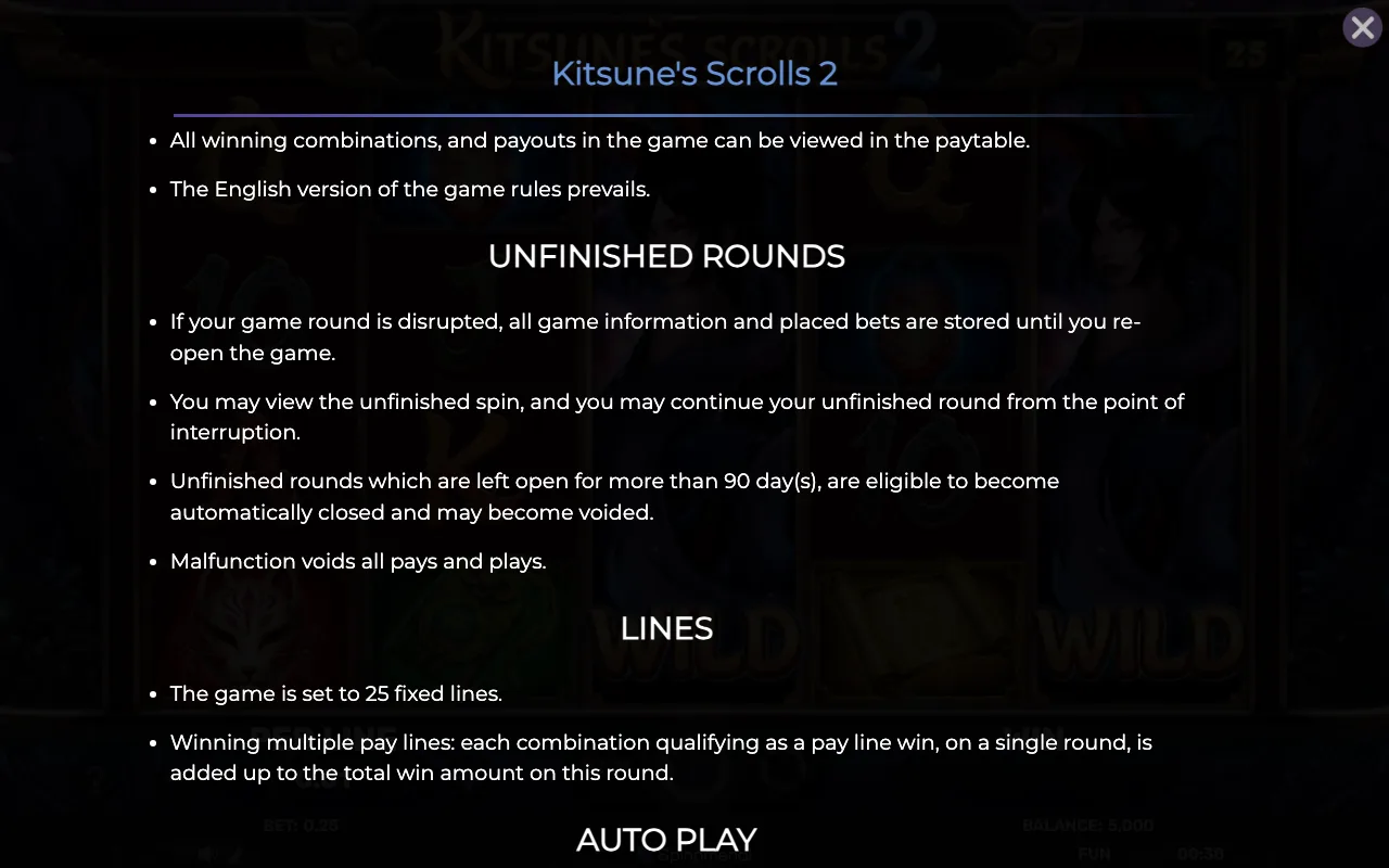 Game rules, page 7 — Kitsunes Scrolls 2