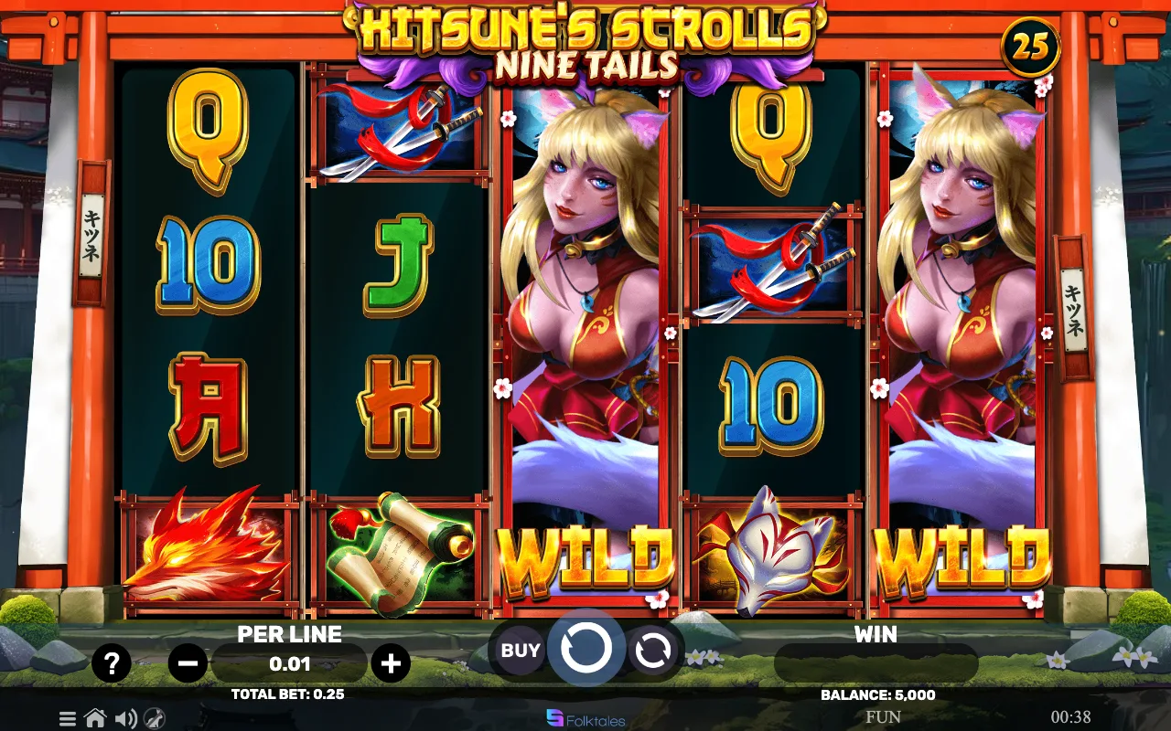 The base game — Kitsunes Scrolls Nine Tails